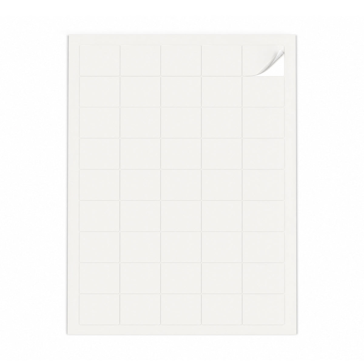 Packs de etiquetas blancas XS - 100 hojas