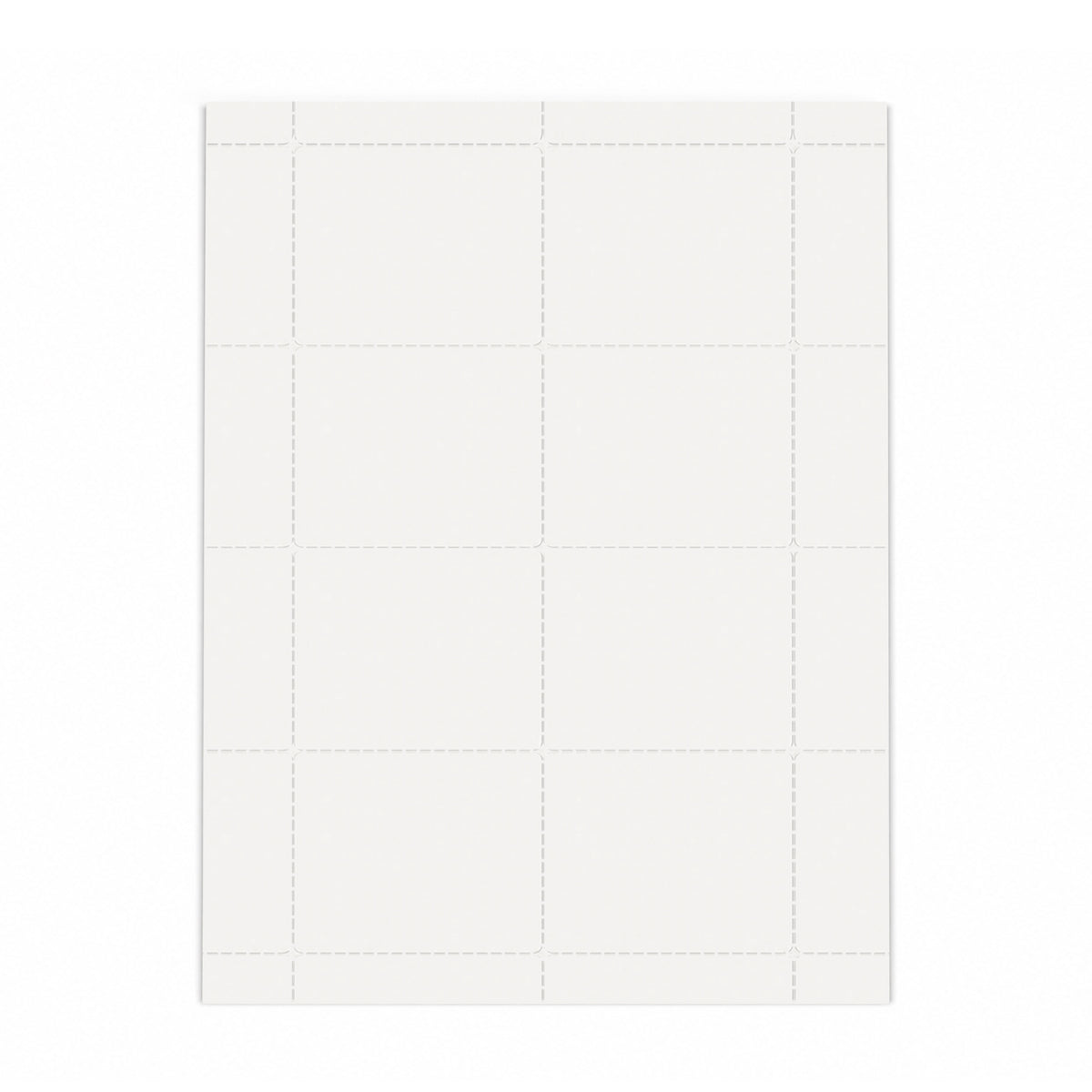 Packs de etiquetas blancas M - 100 hojas