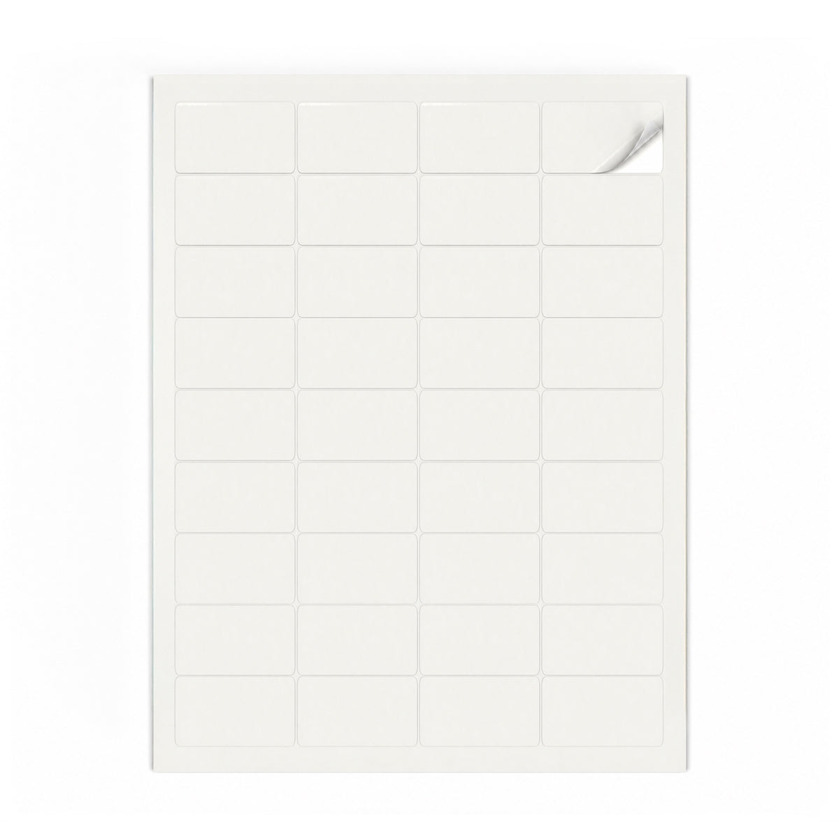 Packs de etiquetas blancas XS - 100 hojas