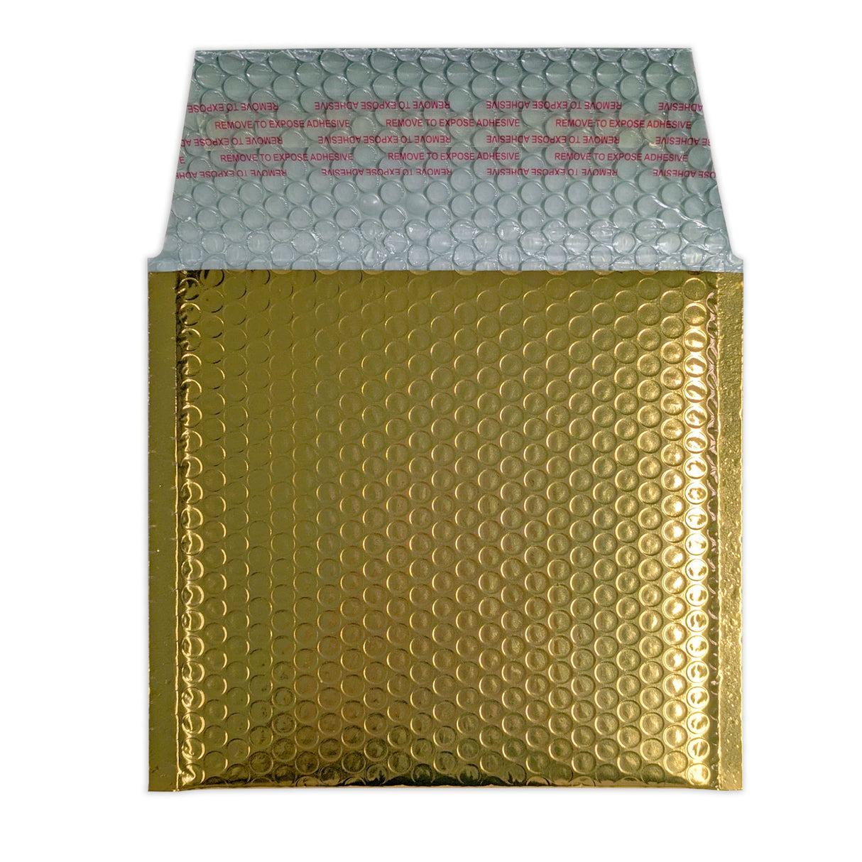 Bolsas acolchadas con burbujas metalizadas brillantes