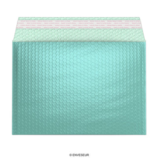 Bolsas acolchadas con burbujas metalizadas brillantes