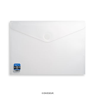 Sobres de polipropileno translúcidos con cierre de velcro V-LOCK