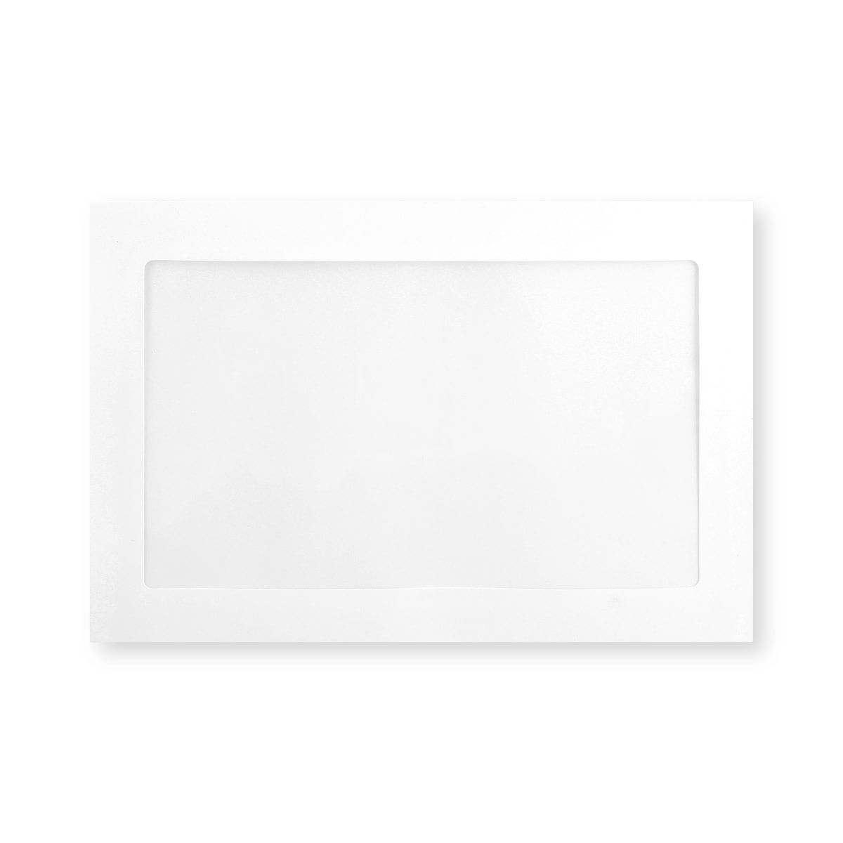Sobre blanco con ventana panorámica de 229x324 mm (C4)