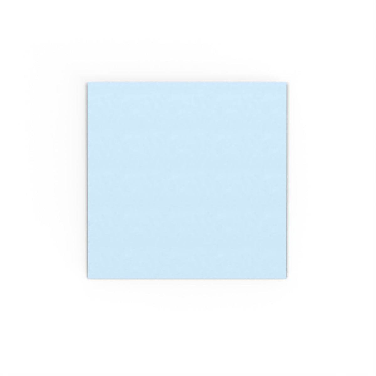 Sobre azul pastel de 130x130 mm