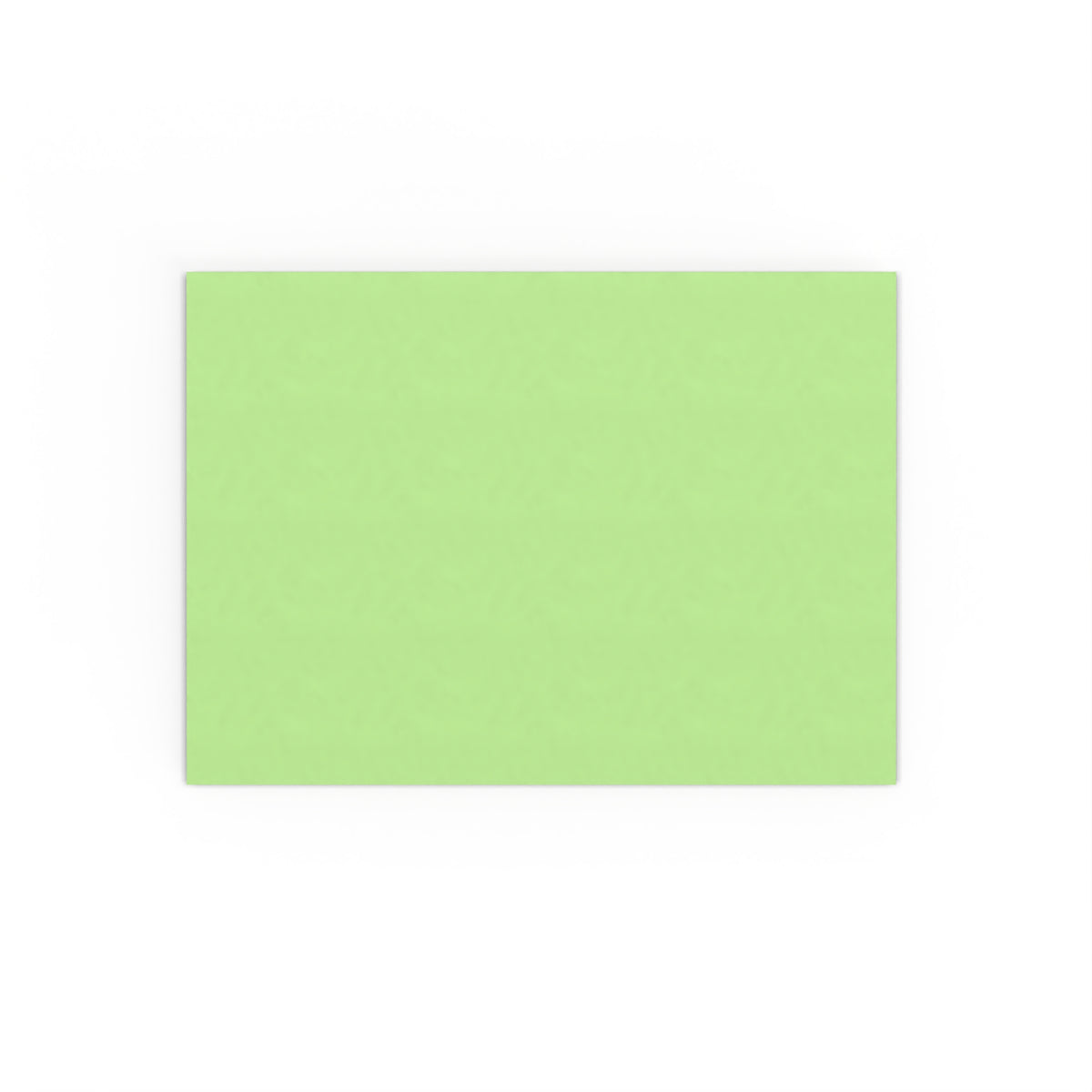 Sobre verde pastel de 133x184 mm