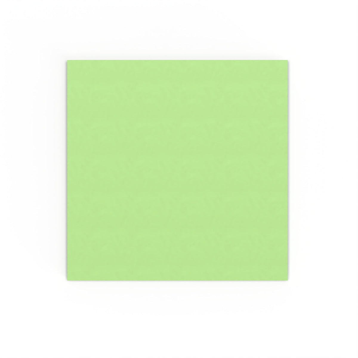 Sobre verde pastel de 155x155 mm