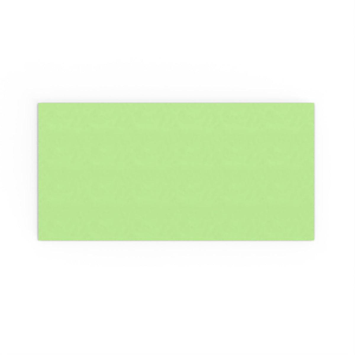 Sobre verde pastel de 110x220 mm (DL)