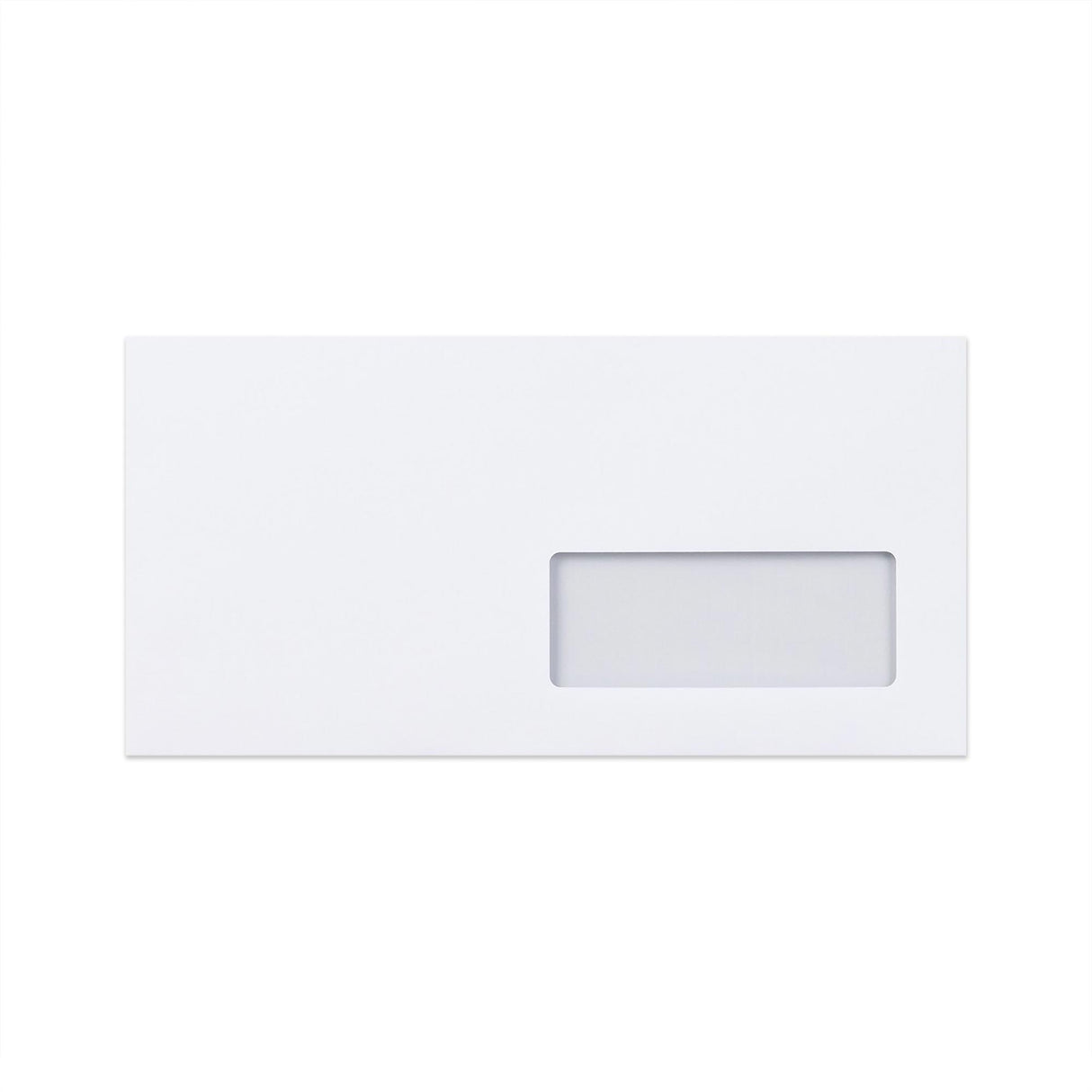 Sobre blanco con ventanilla de 110x220 mm (DL)