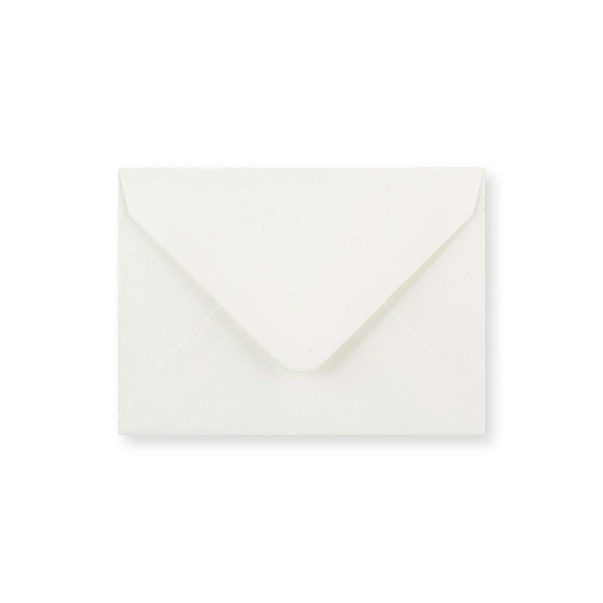 Sobre blanco verjurado ligero (90 g/m²) 82x113 mm (C7)