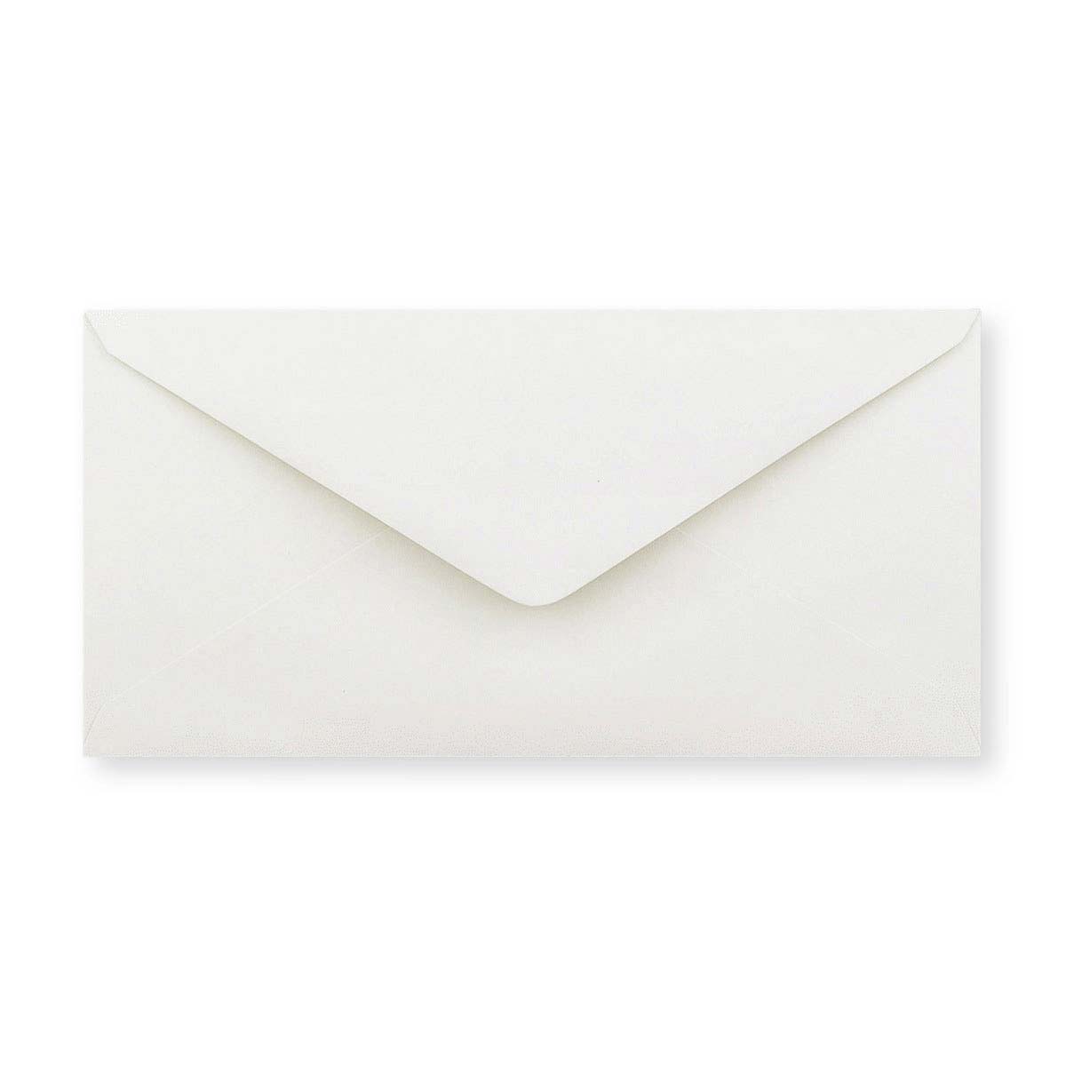 Sobre blanco verjurado ligero (90 g/m²) 110x220 mm (DL)