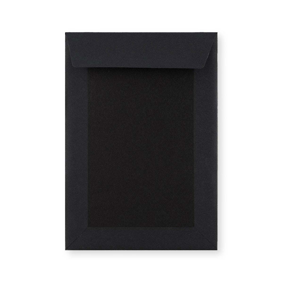 Sobre Totalmente Negro con Dorso de Cartón 229x162 mm (C5)