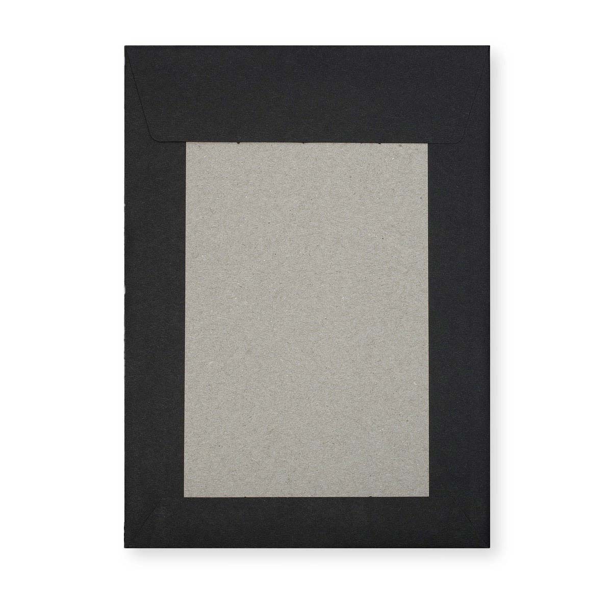Sobre Negro con Dorso de Cartón 229x162 mm (C5)