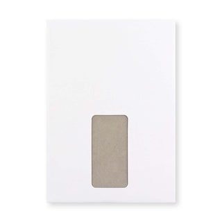 Sobre Blanco con Dorso de Cartón - Ventana 229x162 mm (C5)