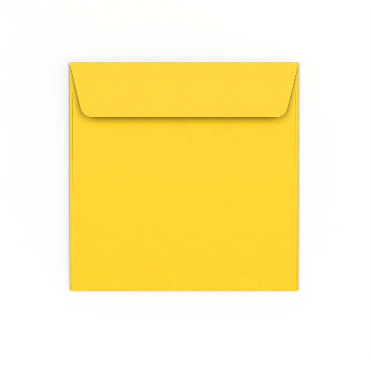 Sobre amarillo de 155x155 mm