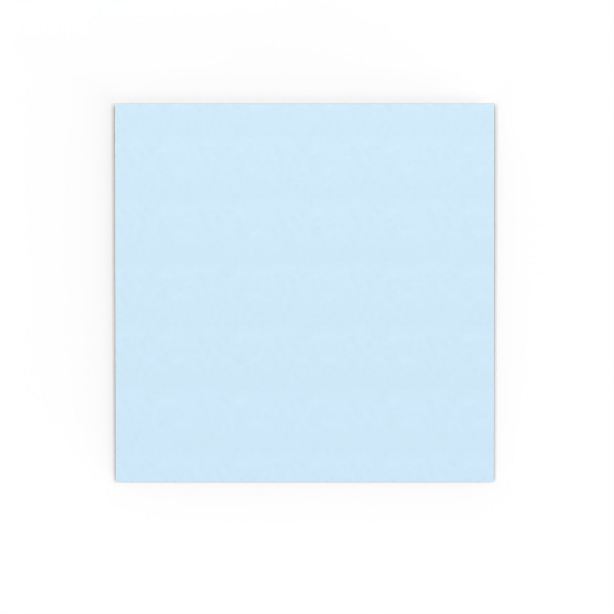 Sobre azul pastel de 155x155 mm