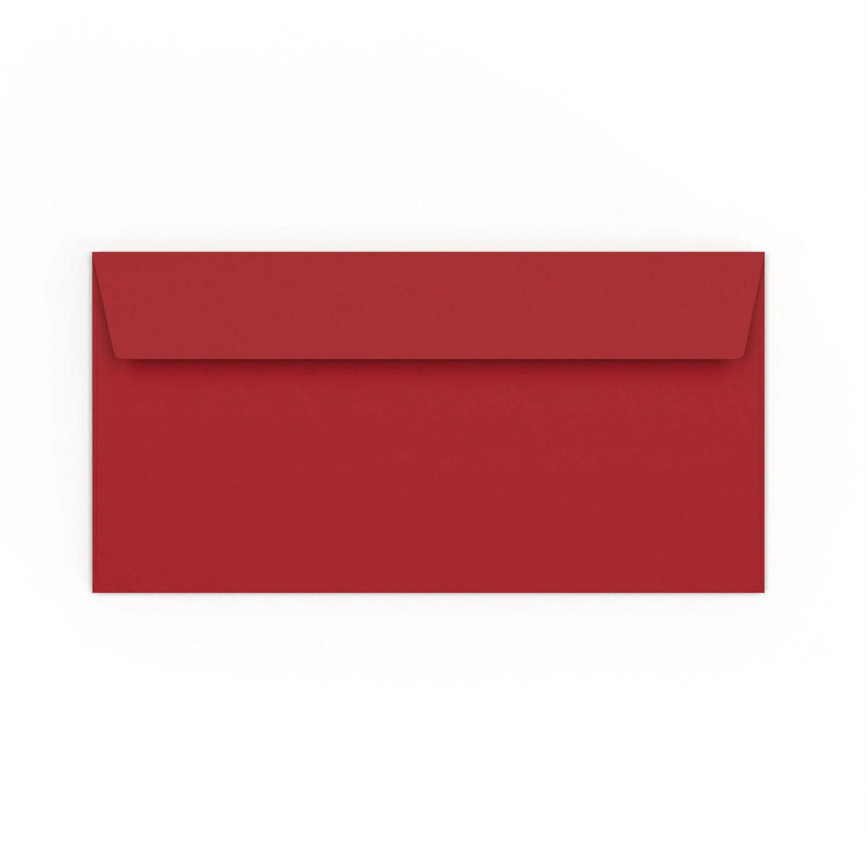 Sobre rojo oscuro de 110x220 mm (DL)