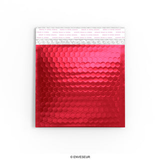 Bolsas acolchadas con burbujas metalizadas brillantes