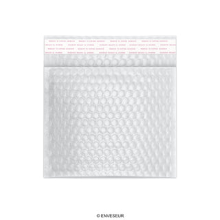 Bolsas acolchadas con burbujas metalizadas brillantes