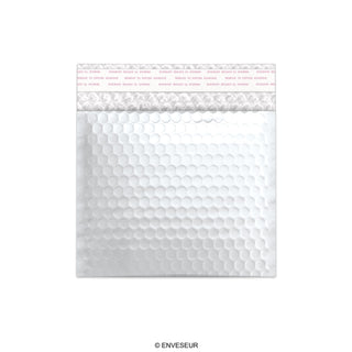 Bolsas acolchadas con burbujas metalizadas mate