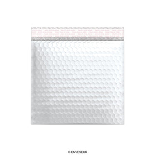 Bolsas acolchadas con burbujas metalizadas mate