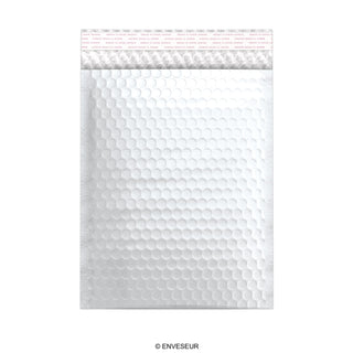 Bolsas acolchadas con burbujas metalizadas mate