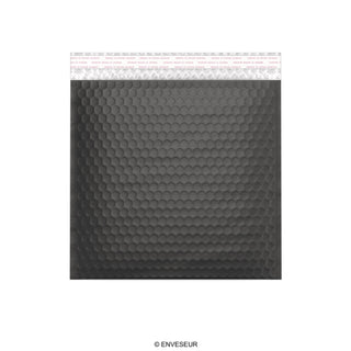 Bolsas acolchadas con burbujas metalizadas mate