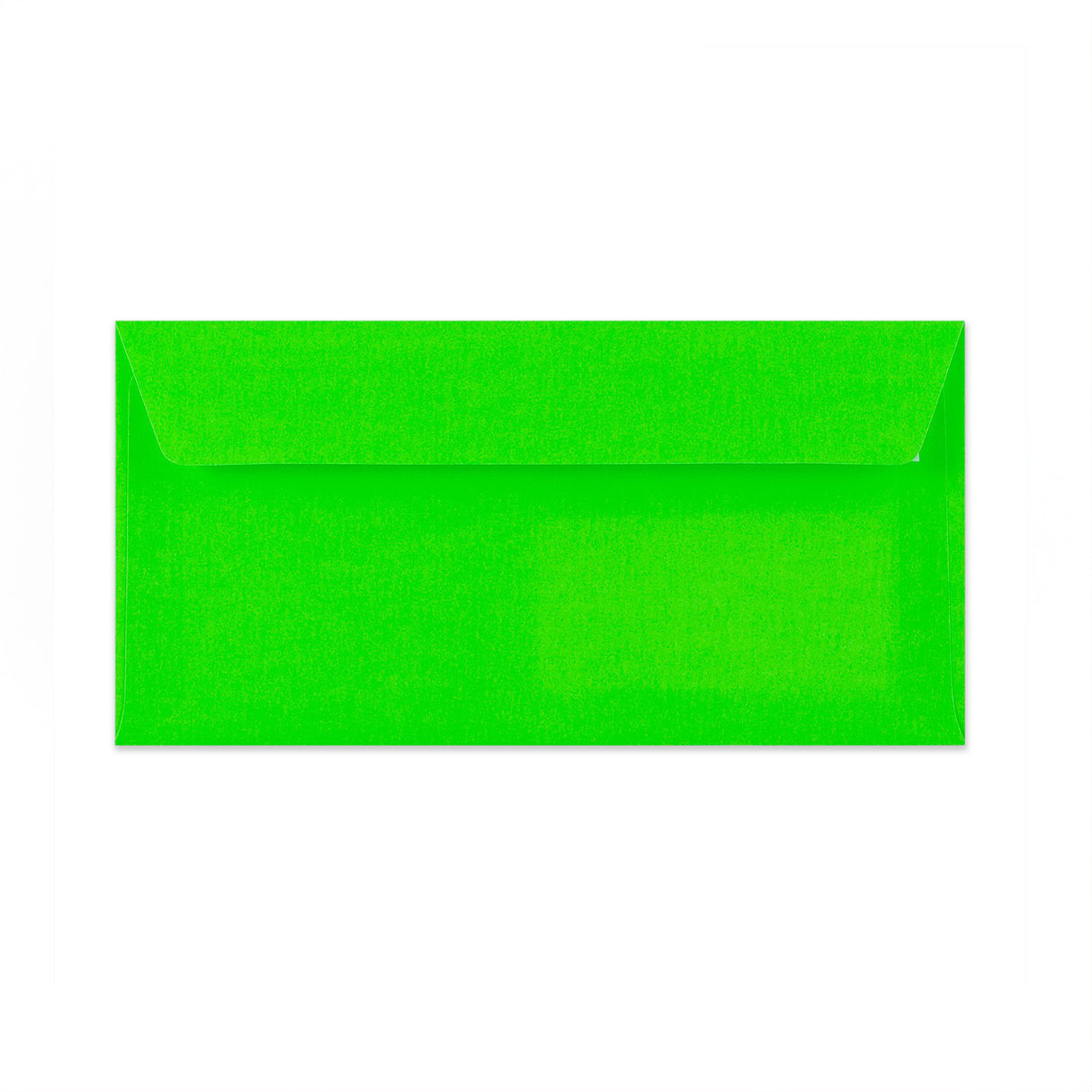 Sobre verde neón de 110x220 mm (DL)