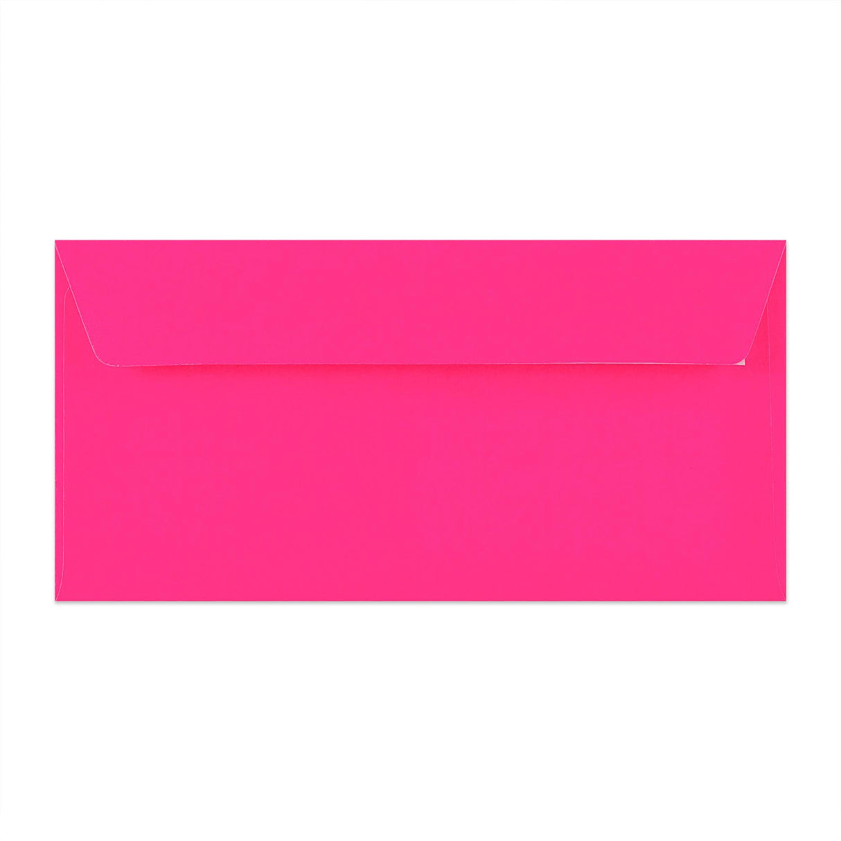 Sobre rosa neón con ventanilla de 110x220 mm (DL)