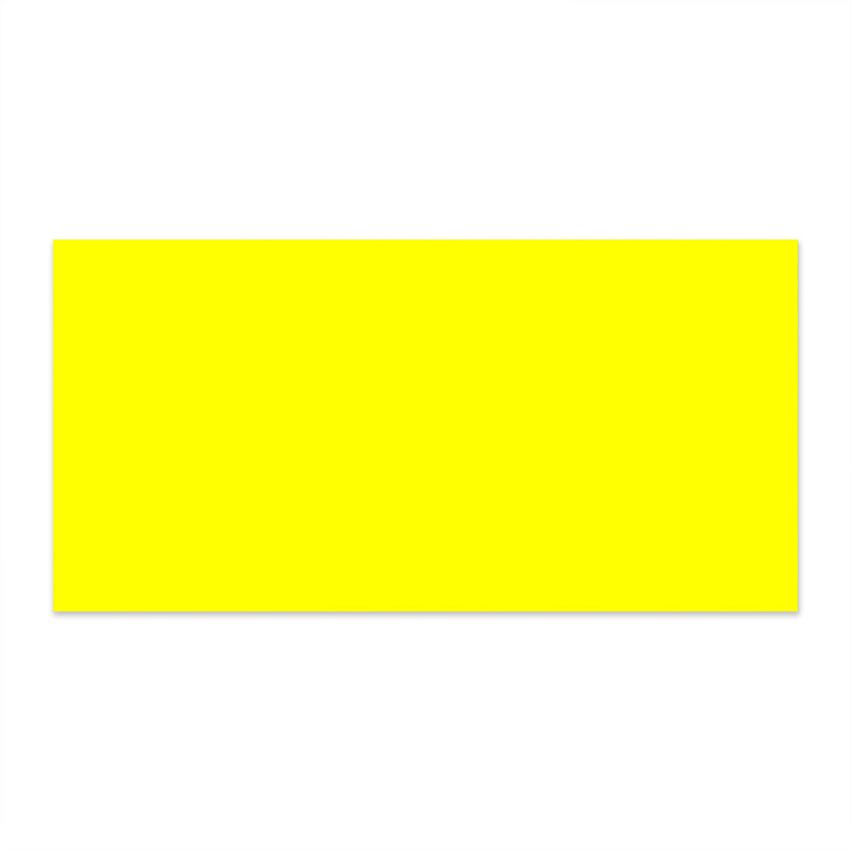 Sobre amarillo neón de 110x220 mm (DL)