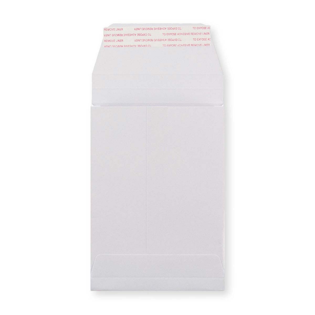 Sobre blanco de alto gramaje con fuelle 162x114x25 mm (C6)