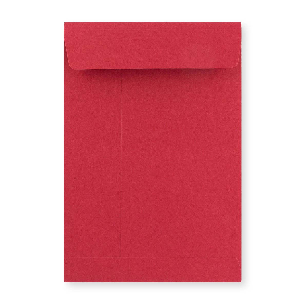 Sobre rojo de alto gramaje con fuelle de 324x229x25 mm (C4)