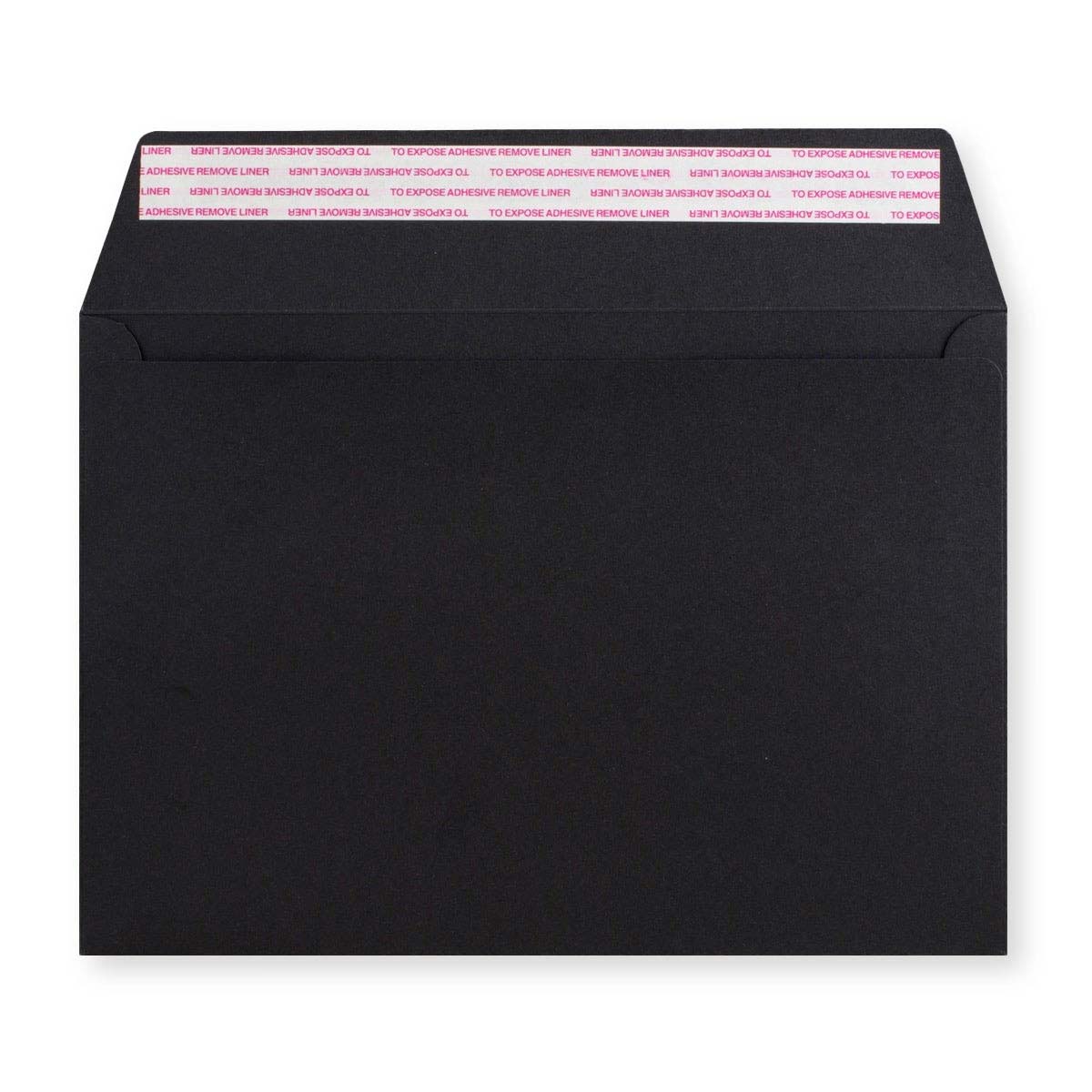 Sobre negro de alto gramaje de 162x229 mm (C5)