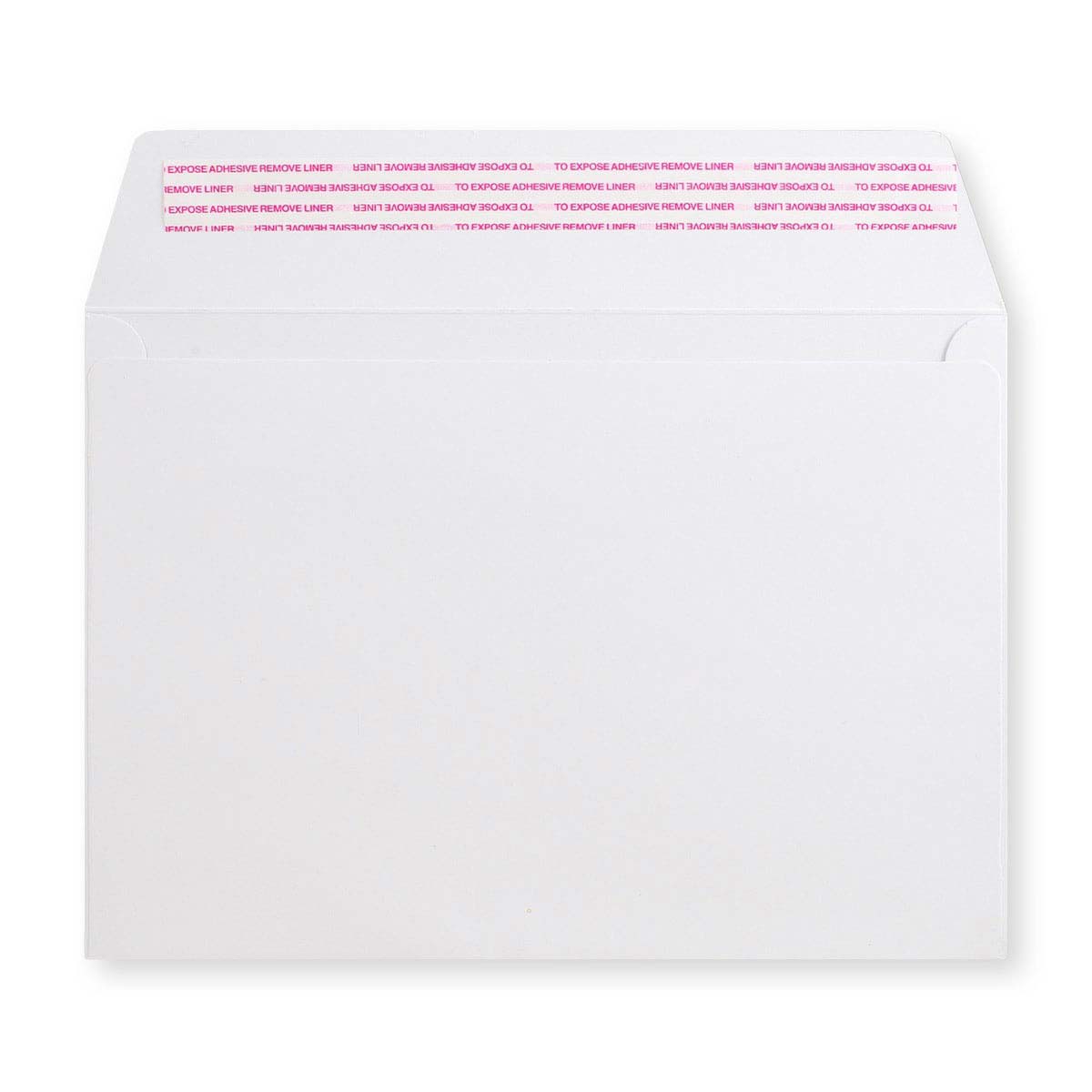 Sobre blanco de alto gramaje de 162x229 mm (C5)