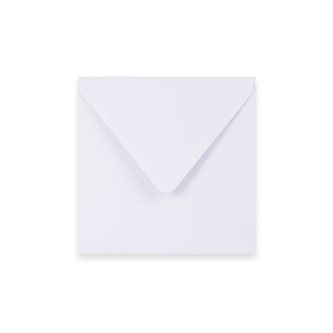 Paper Lined Envelopes White + Blue Fancy Paper 160 x 160 mm