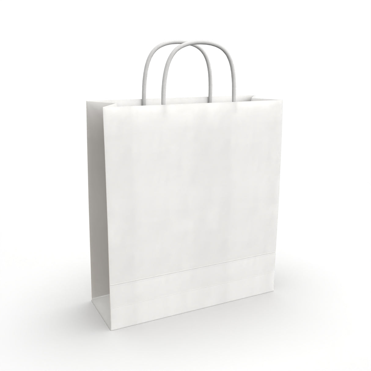 Bolsas de papel con asas retorcidas