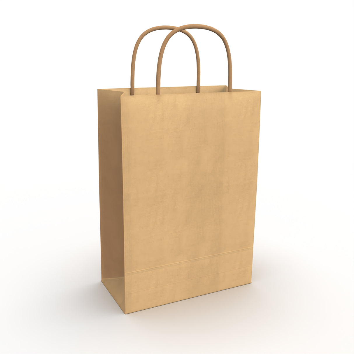 Bolsas de papel con asas retorcidas