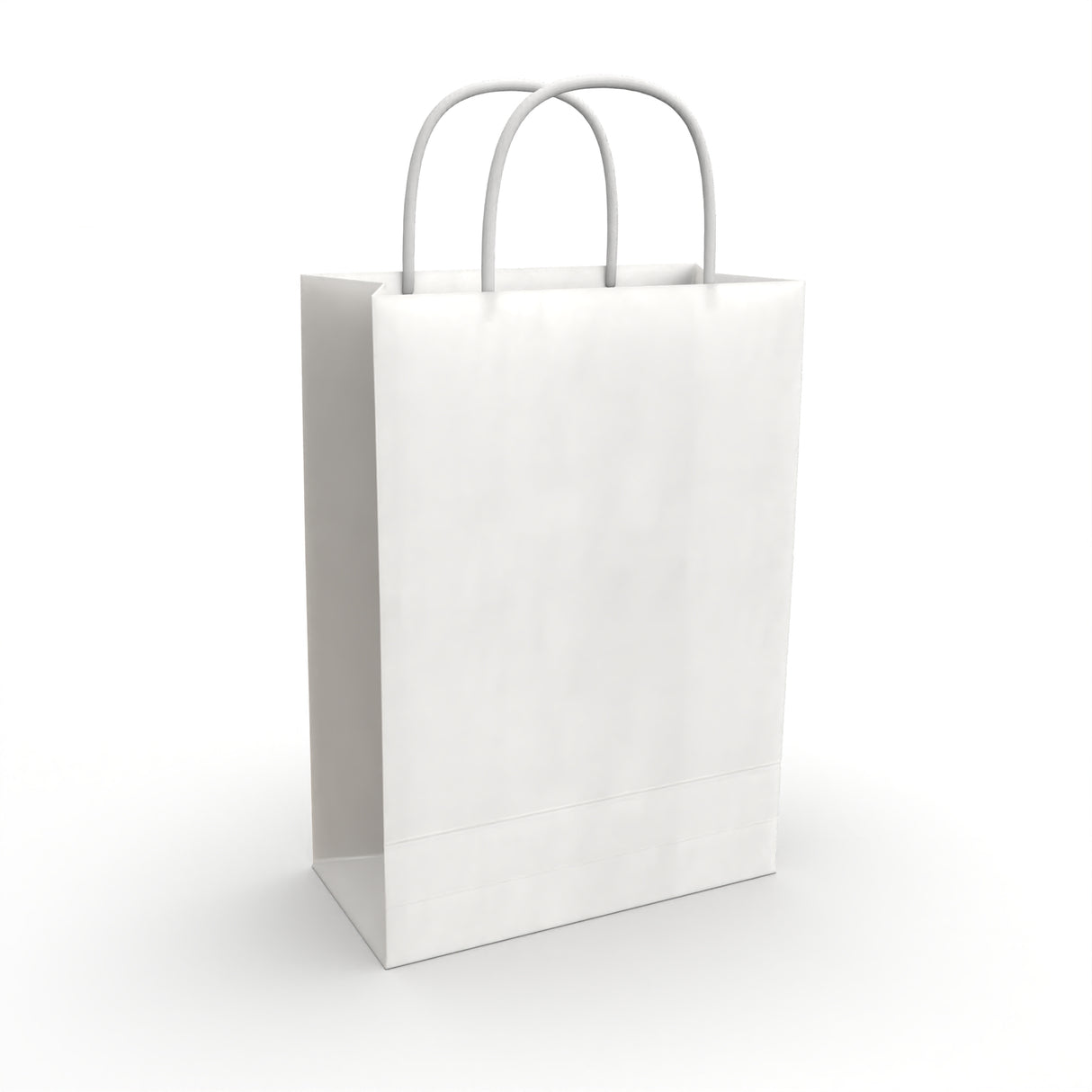 Bolsas de papel con asas retorcidas