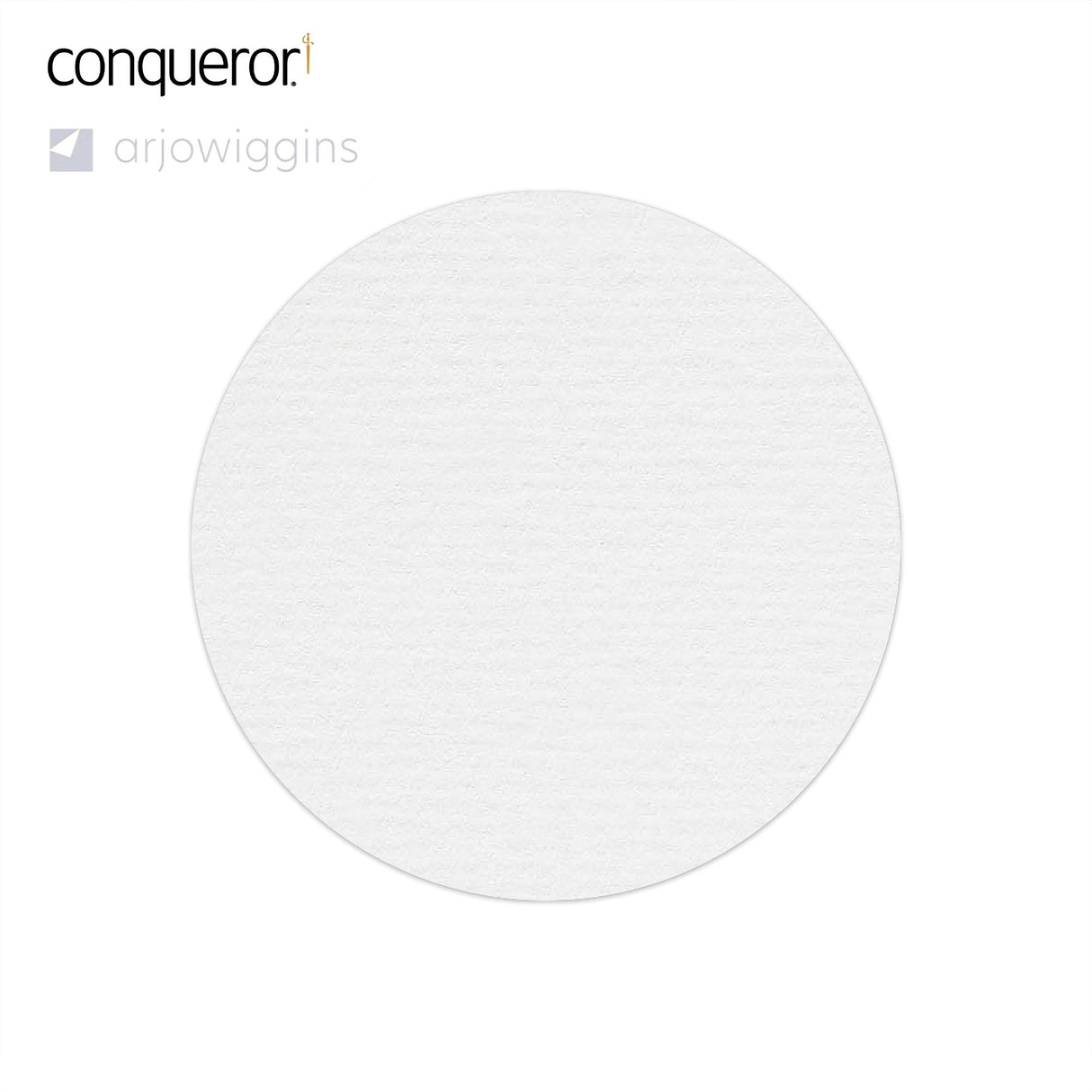 Sobre blanco brillante verjurado Conqueror de 110x220 mm (DL)