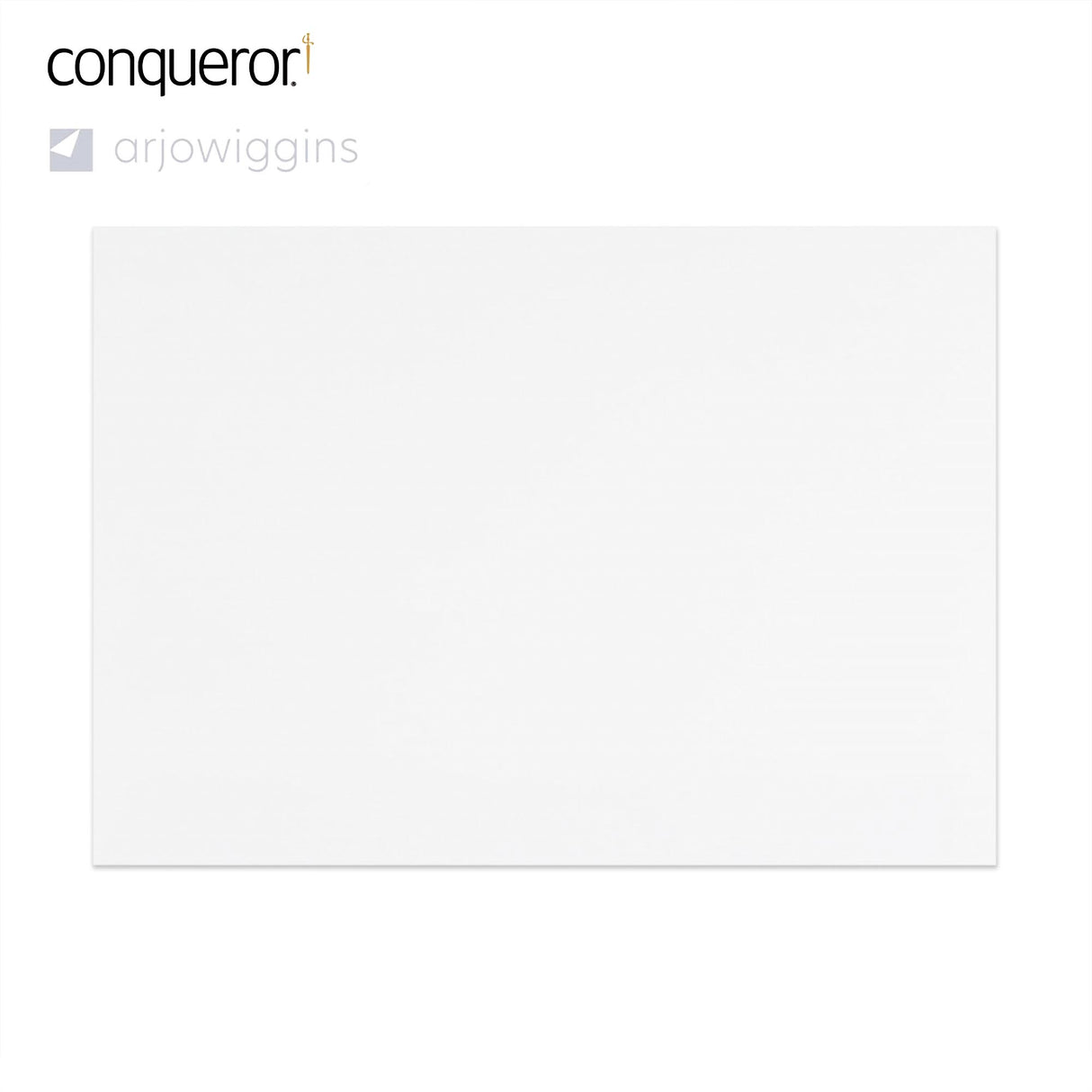 Sobre blanco brillante Conqueror de 162x229 mm (C5)