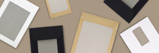 Sobres con dorso de cartón