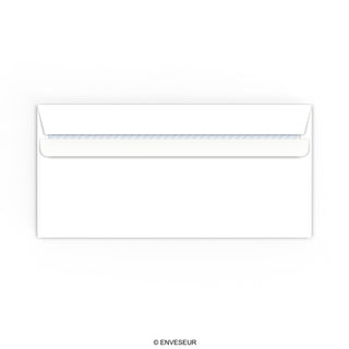 Sobre blanco de 110x220 mm (DL)