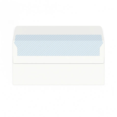DL Sobre blanco con opacidad interior 100GSM (110 x 220mm)