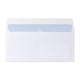 White Envelope with Internal Opacity - Window 110x220 mm (DL) 100gsm