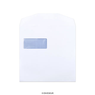Sobre blanco con ventanilla de 220x220 mm