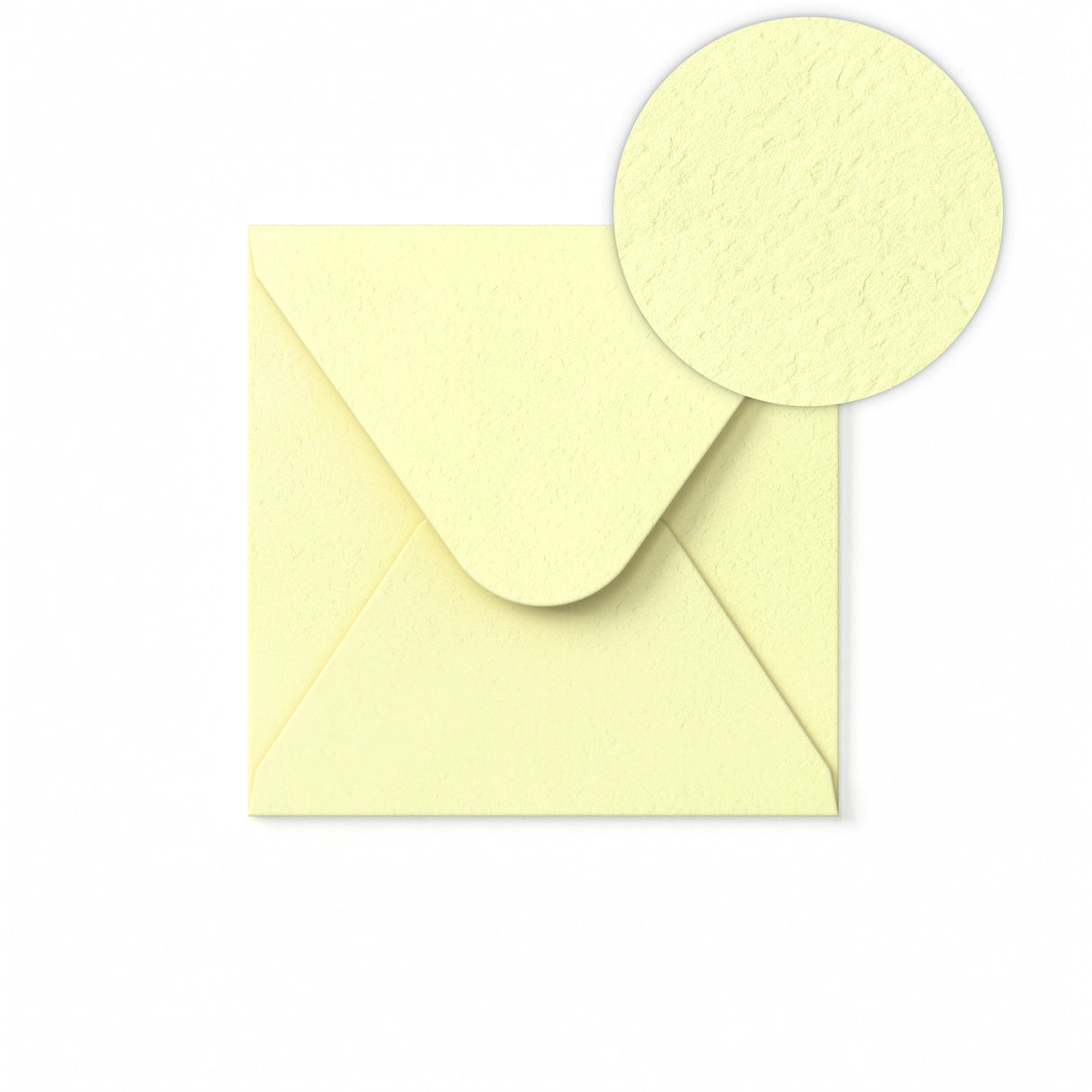 Sobre marfil efecto martillado 130 x 130 mm