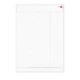 Sobres blancos de cartón rígido