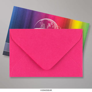 Sobre fucsia de 62x94 mm