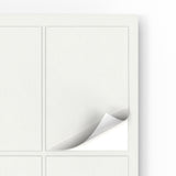 Etiquetas adhesivas rectangulares