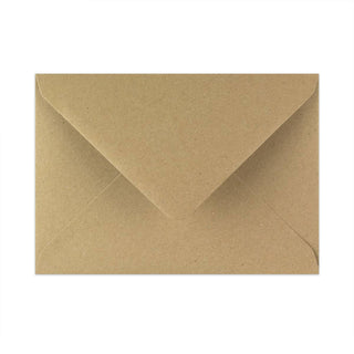 Kraft V-Flap Gummed Envelopes