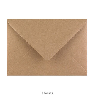 Sobre kraft reciclado 125x175 mm